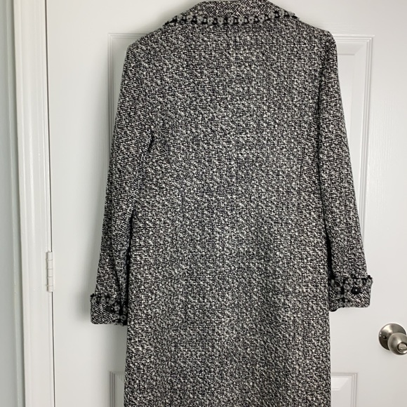 Spenser Jeremy Vintage Jacket Black and White Knee length. Size S - Picture 7 of 8